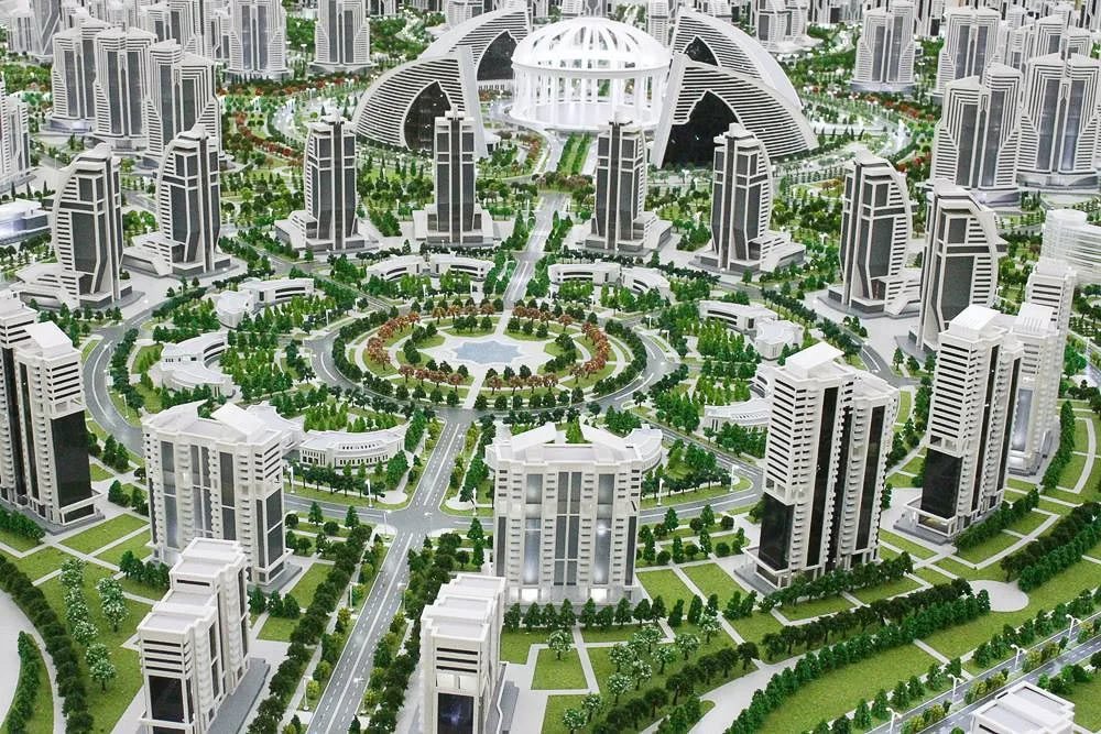 The President of Turkmenistan launched the construction of Ashgabat City