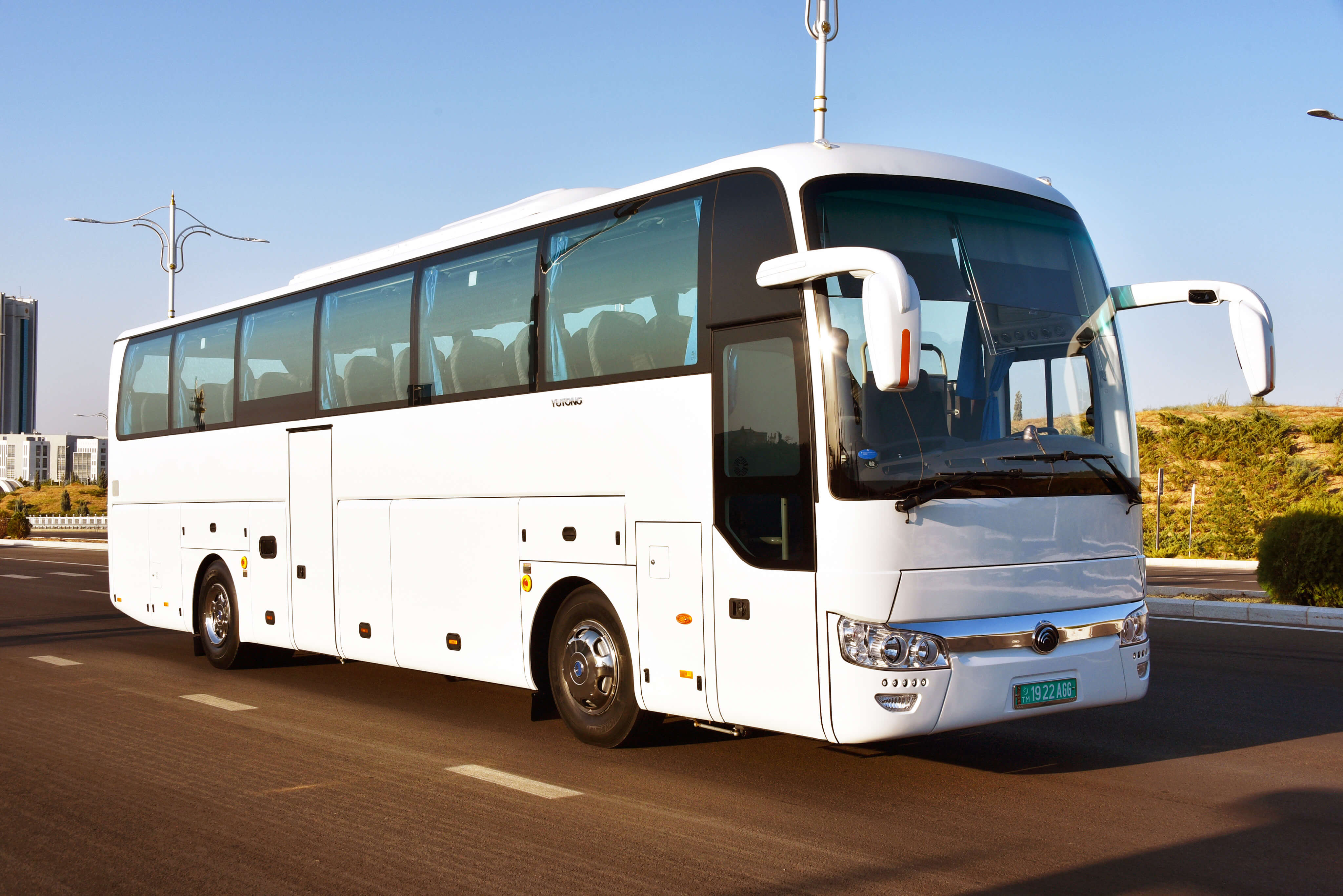 A new bus route "Ashgabat-Khazar International bus station" has been launched 