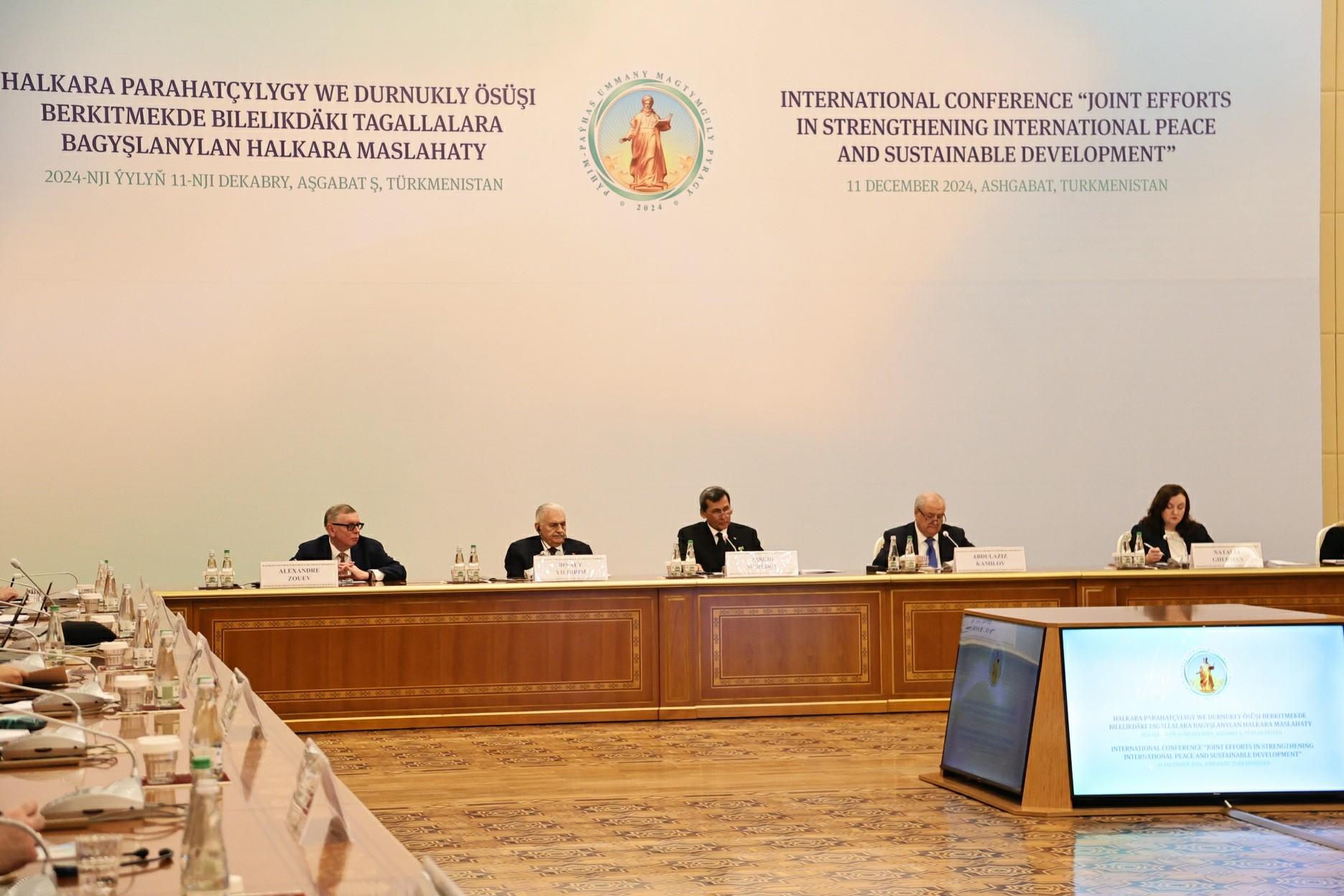 Türkmenistanyň hemişelik Bitaraplygy — netijeli halkara hyzmatdaşlygy ösdürmegiň möhüm şerti