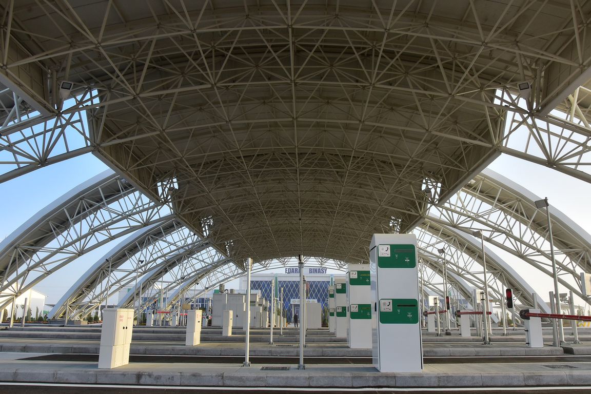 The first section of the autobahn worth more than 2 billion USD was opened in Turkmenistan