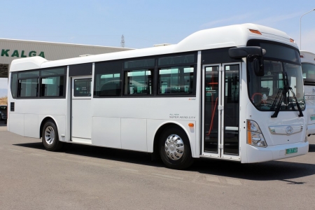  A new bus route No. 80 has been launched in Ashgabat