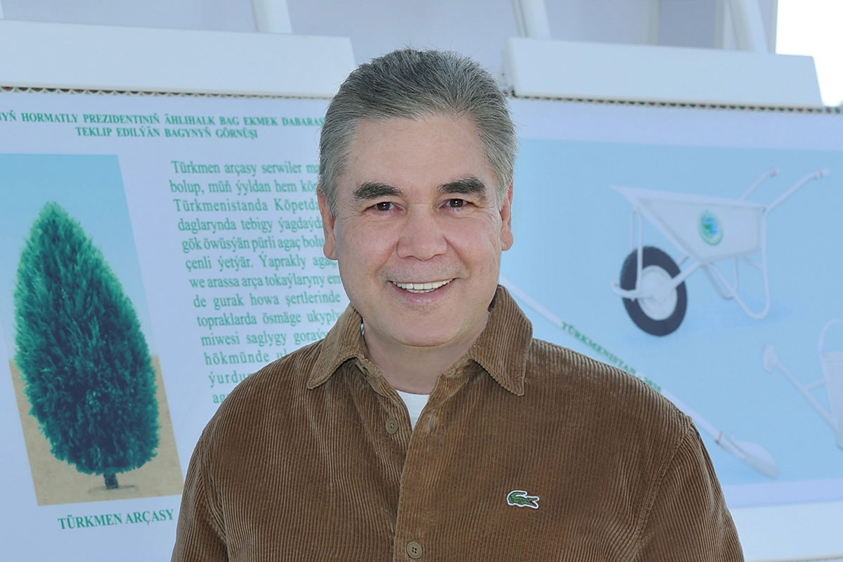 Герой-Аркадаг Туркменистана ознакомился с ходом подготовки к торжествам в честь 30-летия нейтралитета страны