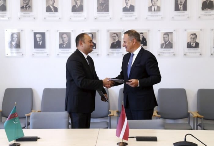 Turkmenistan and Latvia Discuss Expanding Cooperation in Logistics