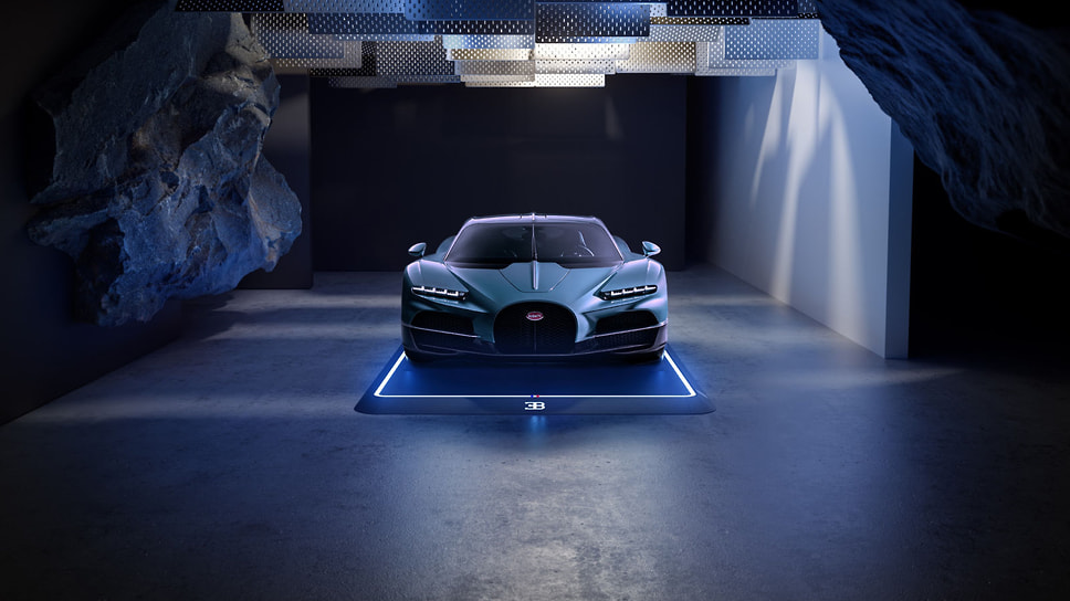 Bugatti представила роскошный гараж для хранения гиперкаров