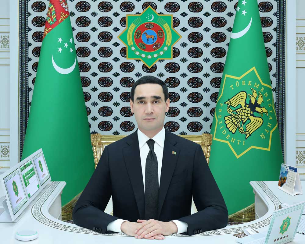 Türkmenistanyň Prezidenti Daşoguz welaýatynda Bitaraplyk şäherçesiniň açylmagy mynasybetli Gutlag iberdi