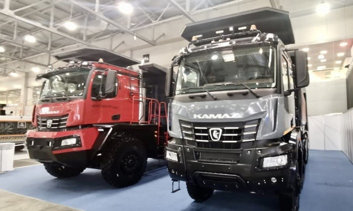 KAMAZ karýer işleri üçin 50 tonnalyk Atlant-50 ulagyny hödürledi