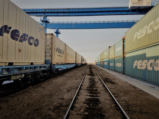 «FESCO» Russiýanyň konteýner bazarynyň ösüşiniň 5 aýyň dowamynda 10%, maýda bolsa 6% bolandygyny habar berdi