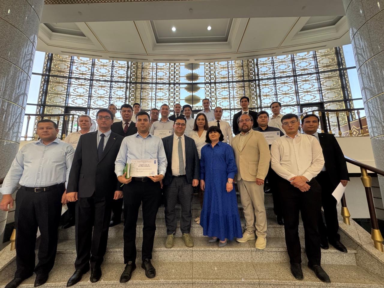 BMGÖM Türkmenistanda sanly özgeriş boýunça okuw sapaklaryny geçirdi