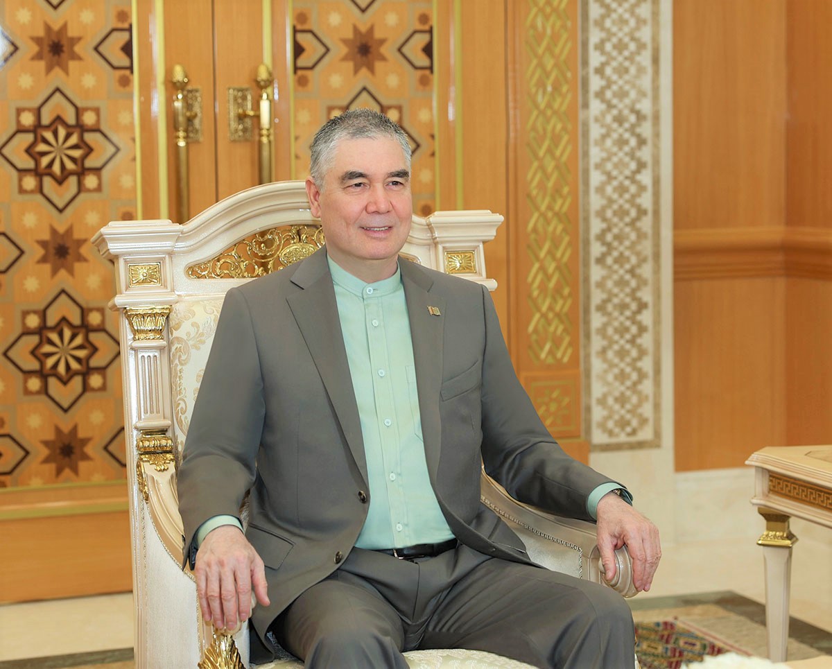 Национальный Лидер туркменского народа, Председатель Халк Маслахаты Туркменистана встретился с руководителем группы компаний «Çalyk Holding»