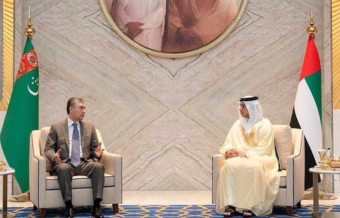 President of Turkmenistan met with the Deputy Prime Minister of the UAE