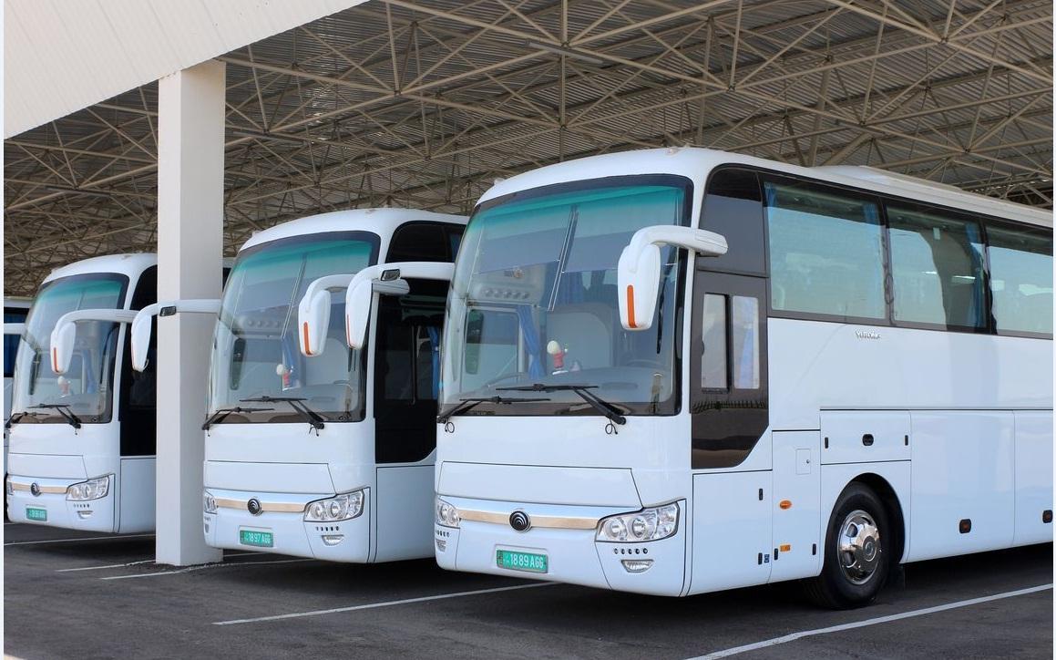 Регулярные автобусы между Ашхабадом и Авазой начнут курсировать с 15 мая