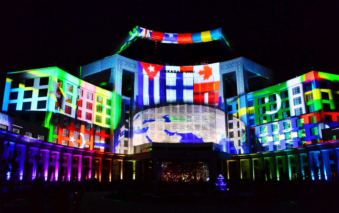 Berdimuhamedov opened the fashionable "Arkadag" hotel in Ashgabat