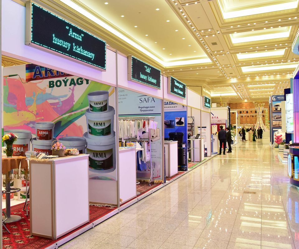 An exhibition of achievements of the private sector of Turkmenistan started in Ashgabat